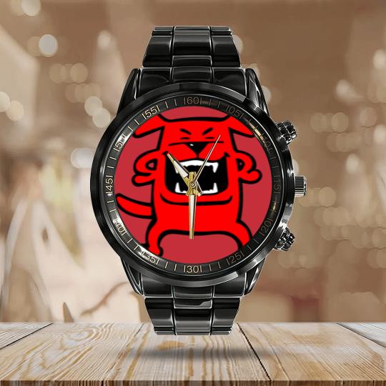 Discover Wild Dog - Wild Dog - Calendar Steel Band Watch