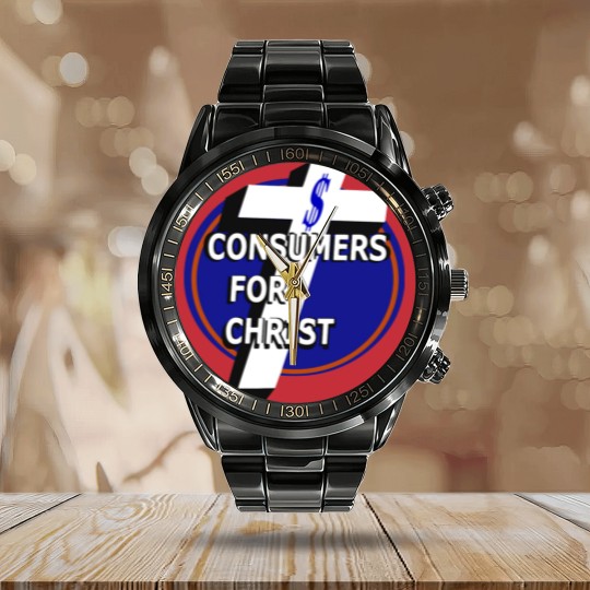 Discover consumers for christ Calendar Steel Band Watch
