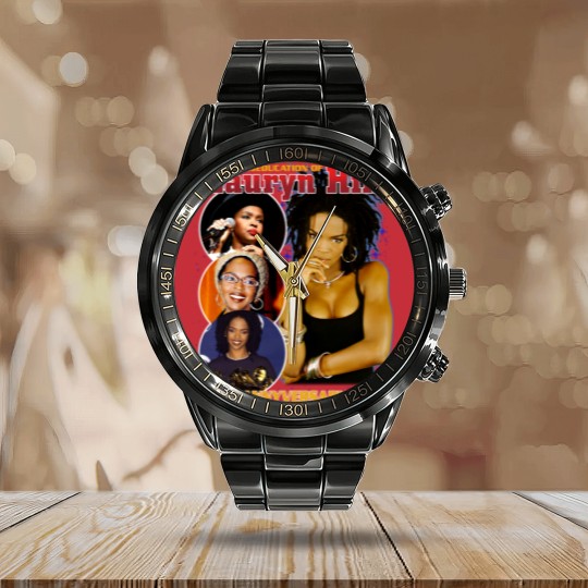 Discover Misseducation Of Lauryn Hill Calendar Steel Band Watch, 20th Anniversary Tour Calendar Steel Band Watch Calendar Steel Band Watch
