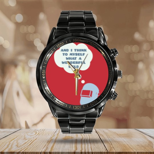 Discover Wonderful Weld - Welder - Calendar Steel Band Watch