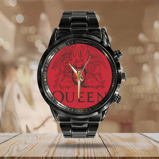 Discover Freddie Mercury Queen Band Calendar Steel Band Watch, Festival Clothing Rock Band Calendar Steel Band Watch