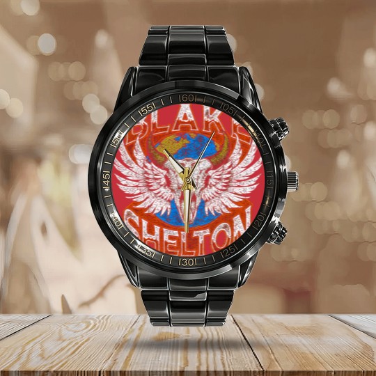 Discover Blake Shelton Back To The Honky Tonk Tour 2023 Calendar Steel Band Watch