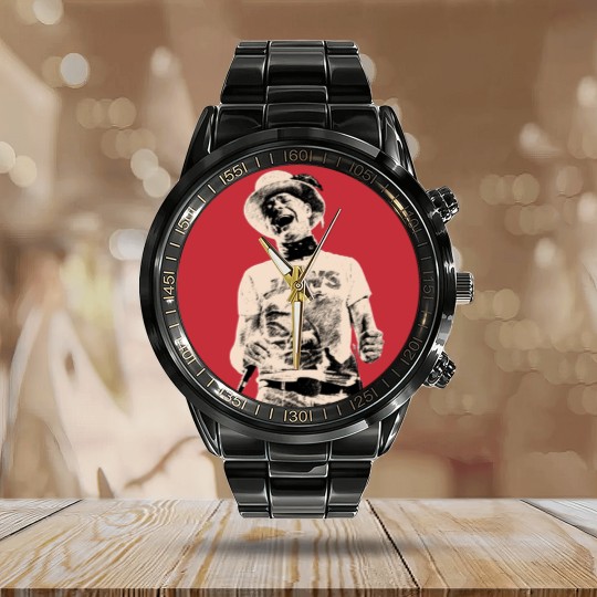 Discover Tragically Hip Gord Downie Calendar Steel Band Watch