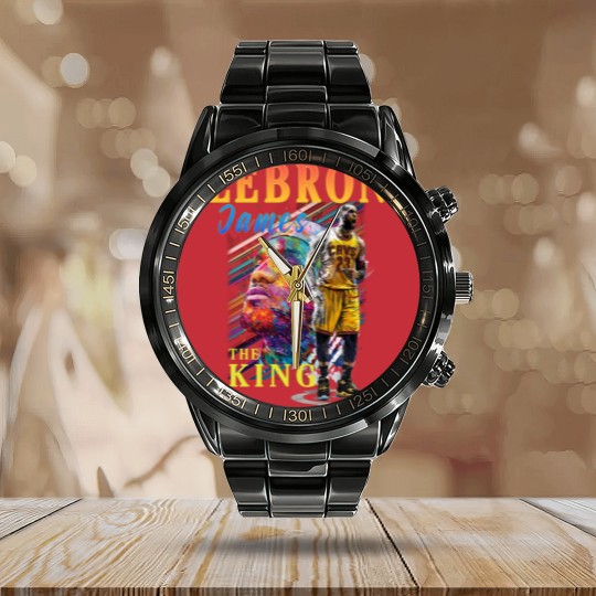 Discover LeBron James Calendar Steel Band Watch LeBron James