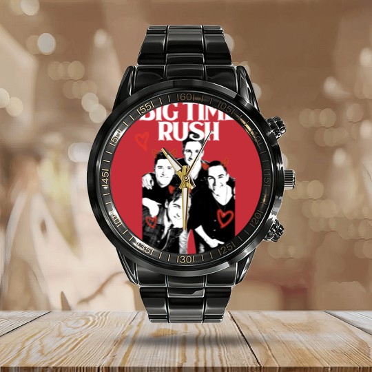 Discover Big Time Rush Calendar Steel Band Watch