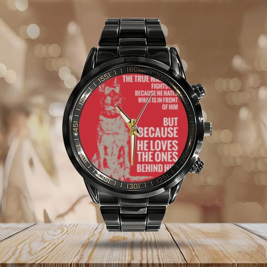 Discover Malinois - Belgian shepherd - Mechelaar - Malinois - Calendar Steel Band Watch