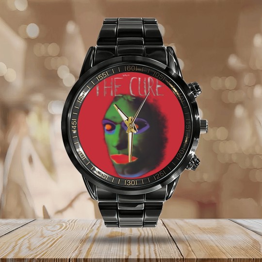 Discover THE CURE Robert Smith goth - new wave 80s - The Cure Calendar Steel Band Watch