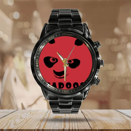 Discover Kung Fu Panda Calendar Steel Band Watch