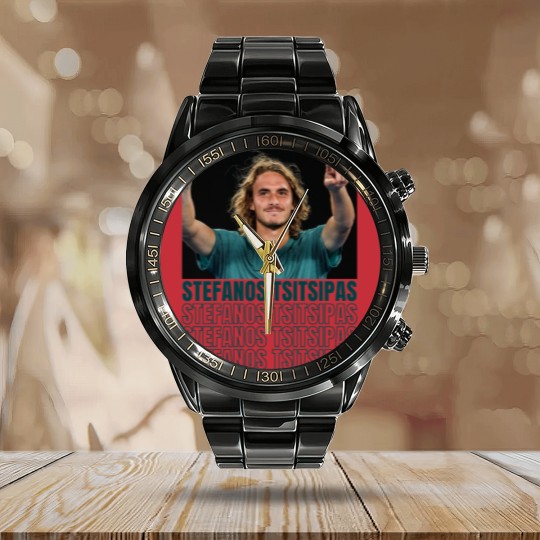 Discover stefanos tsitsipas Classic Calendar Steel Band Watch