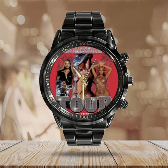 Discover Beyonce tour Calendar Steel Band Watch, renaissance world tour, beyonce renaissance tour Calendar Steel Band Watch