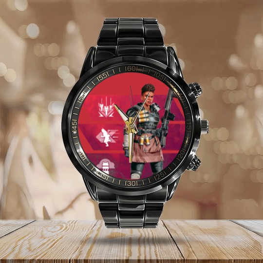 Discover Apex Legends Bangalore - Abilities - Apex Legends - Calendar Steel Band Watch