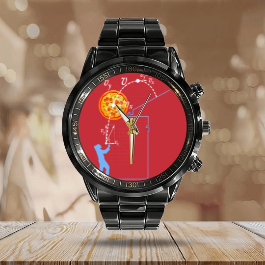 Discover Breaking Bad Pizza Toss - Breaking Bad - Calendar Steel Band Watch