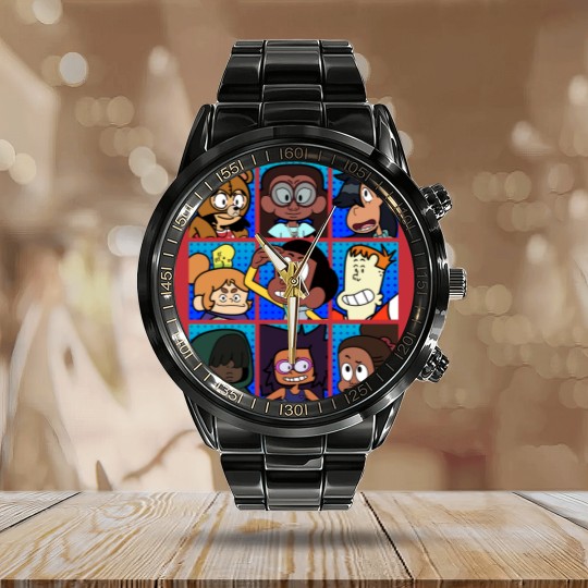 Discover Craig of the Creek Characters Blue Calendar Steel Band Watch