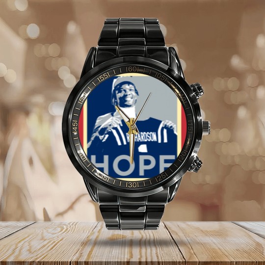 Discover Anthony Richardson Hope Indianapolis Football Fan Calendar Steel Band Watch