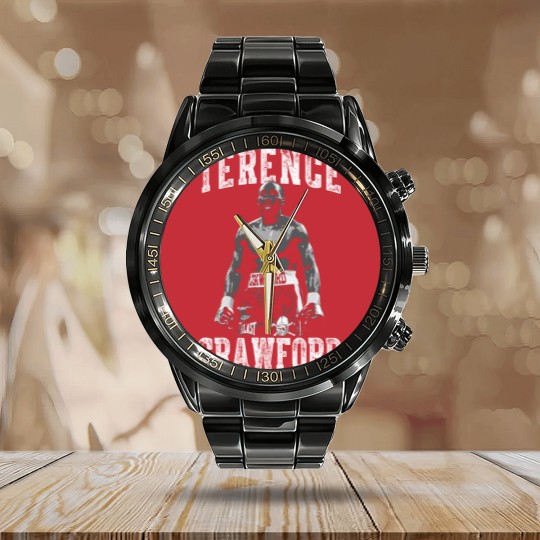 Discover Terence Crawford Classic Calendar Steel Band Watch