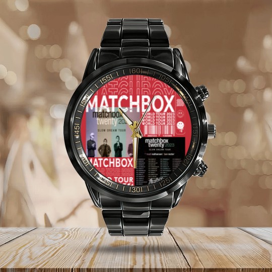 Discover Matchbox 20 Music Calendar Steel Band Watch, Vintage Matchbox 20 Calendar Steel Band Watch, Summer 2023 Tour Album
