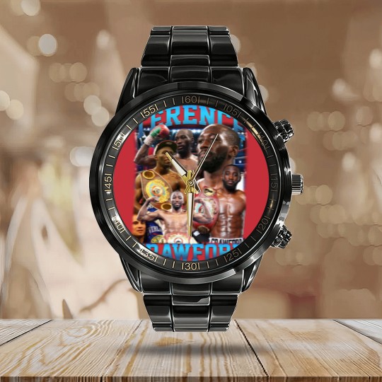 Discover Terence Bud Crawford Calendar Steel Band Watch