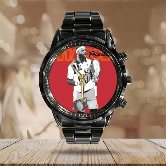 Discover Frances Tiafoe Calendar Steel Band Watch, Tennis Frances Tiafoe Calendar Steel Band Watch