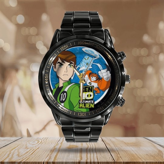 Discover quickly Ben 10 Ultimate Alien trouble Calendar Steel Band Watch
