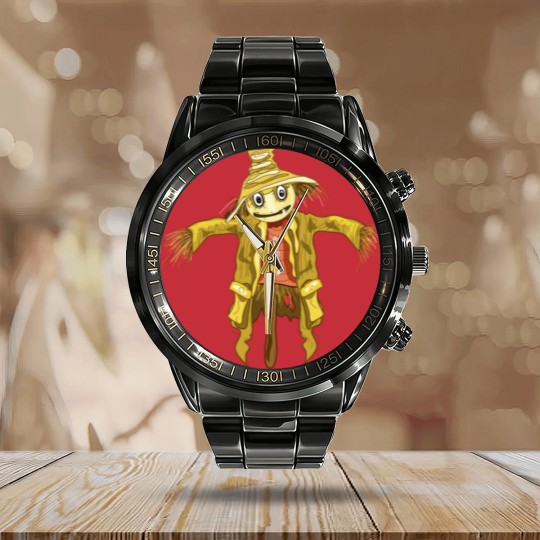 Discover Shades Of A Scarecrow Calendar Steel Band Watch