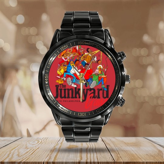 Discover The Junkyard Gang - Fat Albert - Calendar Steel Band Watch