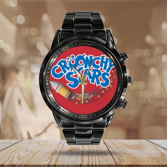 Discover Cröonchy Stars - Croonchy Stars - Calendar Steel Band Watch