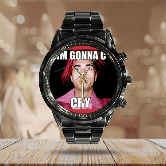 Discover Jimmy urine has deppresion Long Calendar Steel Band Watch