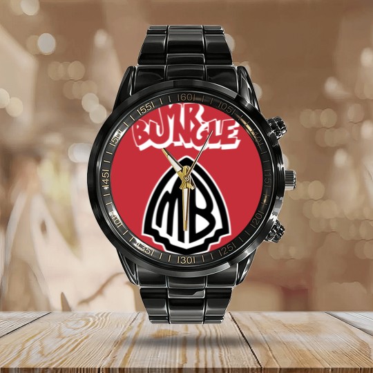 Discover Mr Bungle Logo Merch Calendar Steel Band Watch