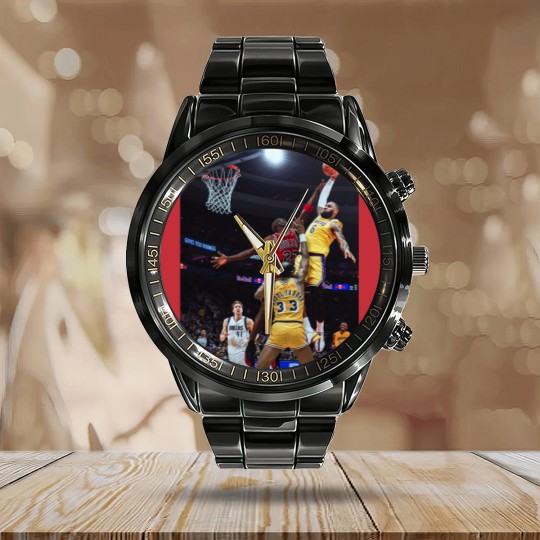 Discover Lebron James, Lebron James Calendar Steel Band Watch, All Time Scoring Leader