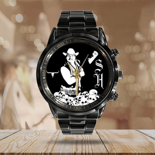 Discover SH - Stan Hansen - Calendar Steel Band Watch