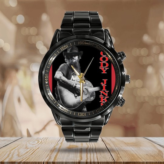 Discover Cody Jinks Calendar Steel Band Watch