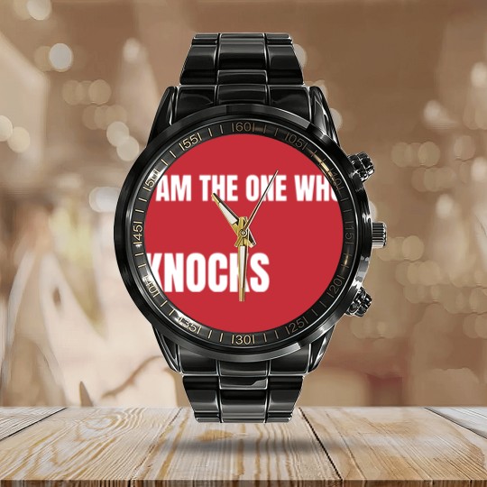 Discover Breaking Bad - Walter White I am the one who knocks Calendar Steel Band Watch