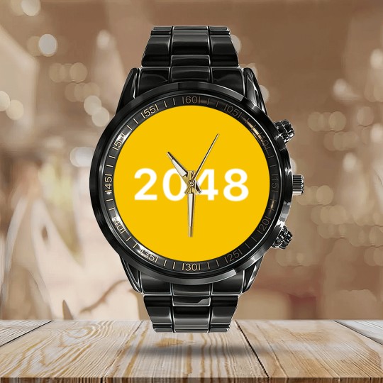 Discover 2048 Calendar Steel Band Watch