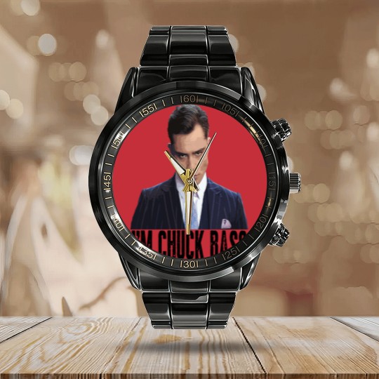 Discover Chuck Bass Unisex Calendar Steel Band Watch, Gosip Girl Calendar Steel Band Watch