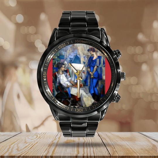 Discover Diego Rivera Two Wo Calendar Steel Band Watch