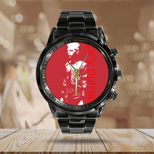 Discover GARY NUMAN - TUBEWAY  - REPLICAS Calendar Steel Band Watch