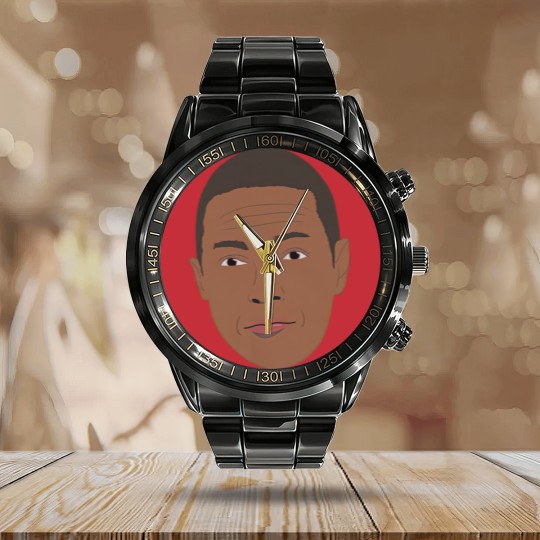 Discover Heroes of Cable News: Don Lemon Calendar Steel Band Watch