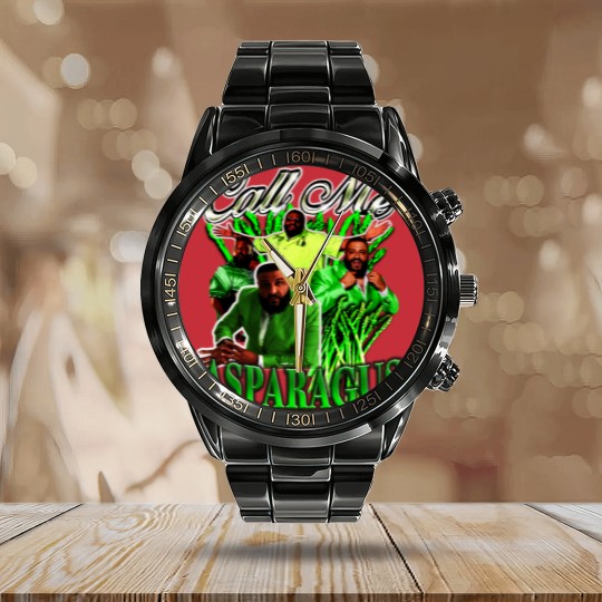 Discover Call Me Asparagus Dj Khaled Calendar Steel Band Watch