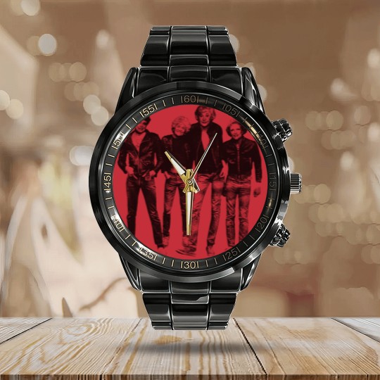 Discover golden-girls Mashup - Vintage Pencil Drawing Style - golden-girls - Calendar Steel Band Watch