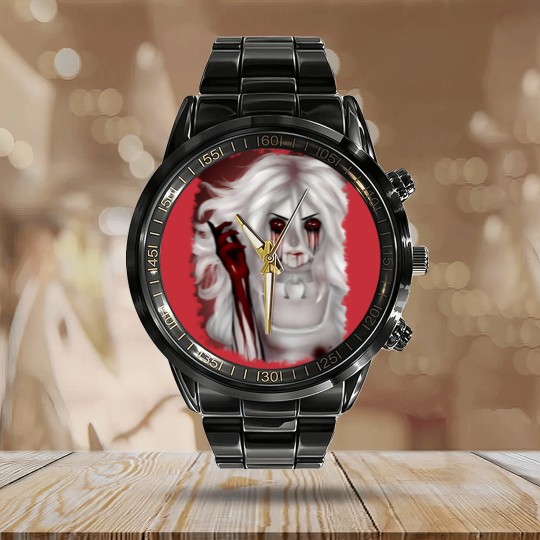 Discover Alice Madness Returns - Hysteria Calendar Steel Band Watch