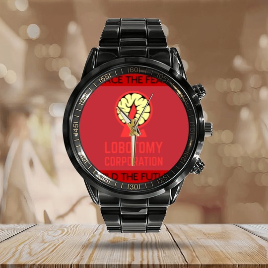 Discover Lobotomy Corporation Calendar Steel Band Watch