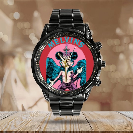 Discover Melvins  Essential Calendar Steel Band Watch