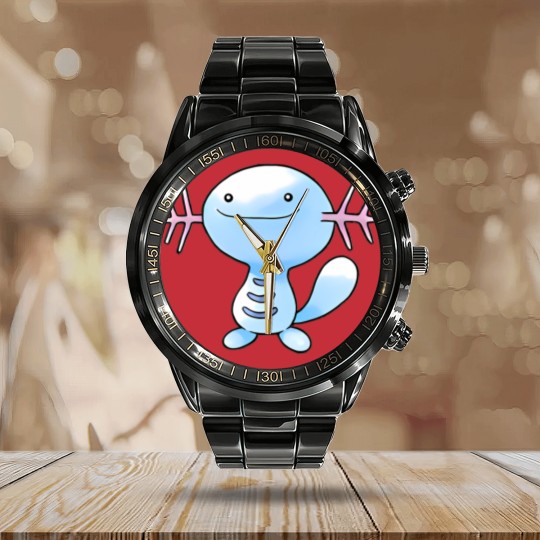 Discover wooper Classic Calendar Steel Band Watch