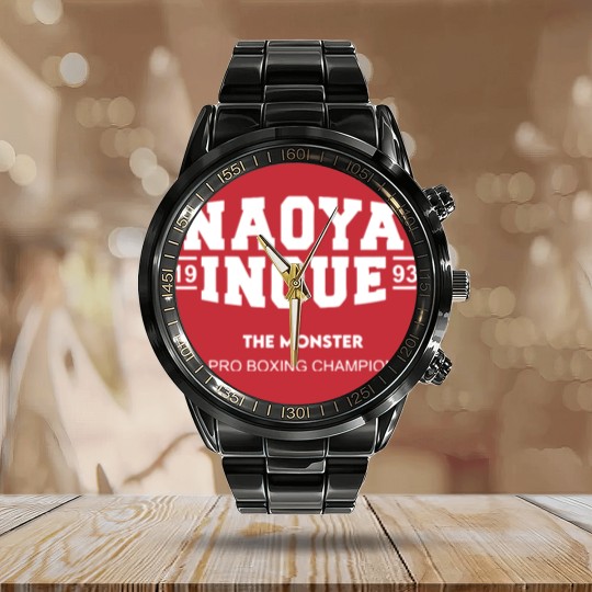 Discover Naoya Inoue Calendar Steel Band Watch