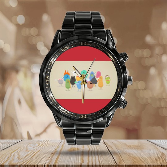 Discover Dumb Ways to Die Calendar Steel Band Watch