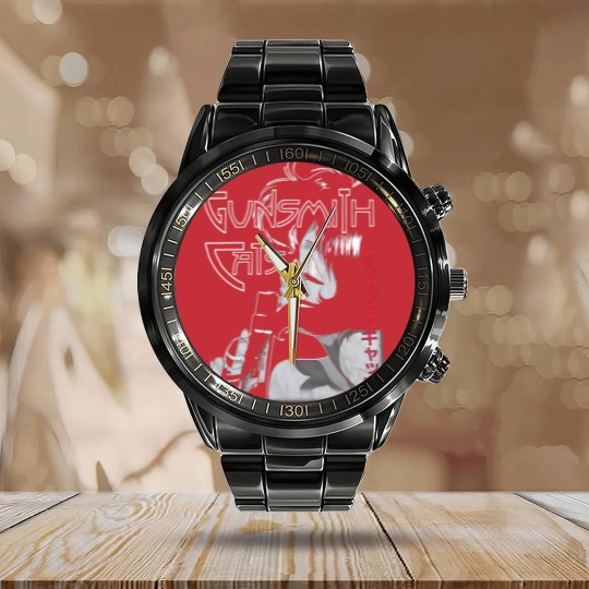 Discover Vintage Gunsmith Cats | Essential Calendar Steel Band Watch
