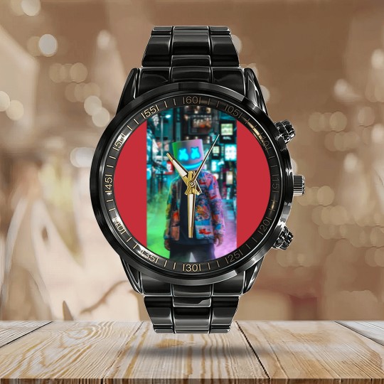 Discover Marshmello Calendar Steel Band Watch
