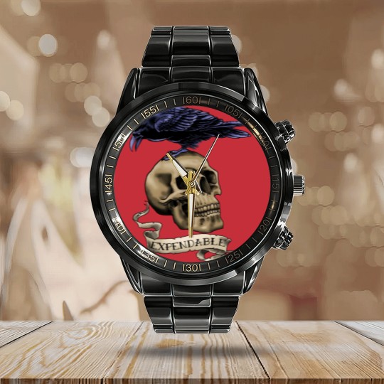 Discover The Expendable - Expendable - Calendar Steel Band Watch