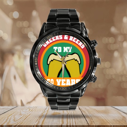 Discover 70th Birthday 70 Years Gift Funny Saying Calendar Steel Band Watch