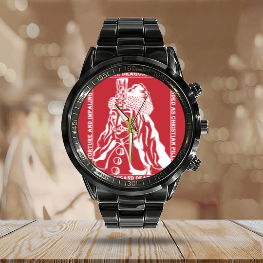 Discover Vlad the Impaler, Dracula - Dracula - Calendar Steel Band Watch